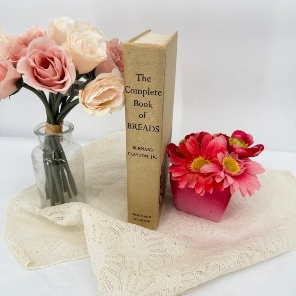 The Complete Book of Breads Bernard Clayton‎ Jr VTG Hardcover Cookbook 1973